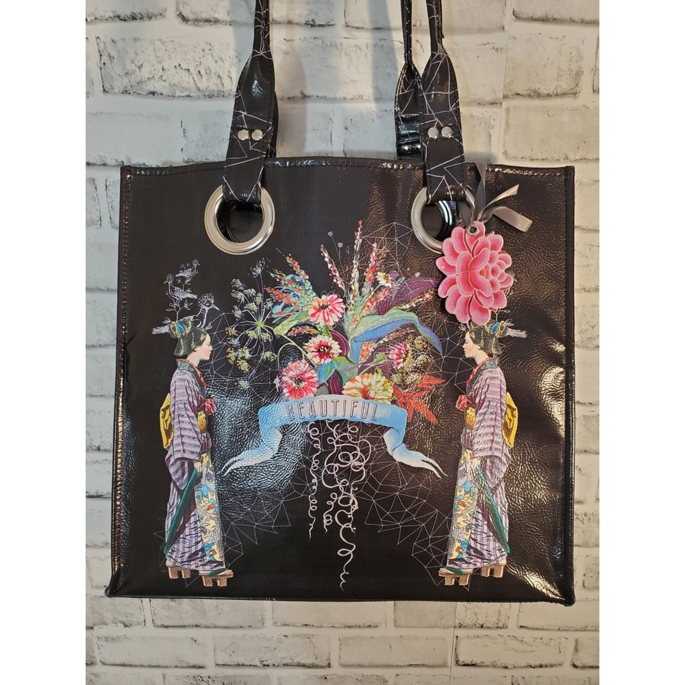 Papaya Luxe Art Tote 2012 Edition NWT "Beautiful"